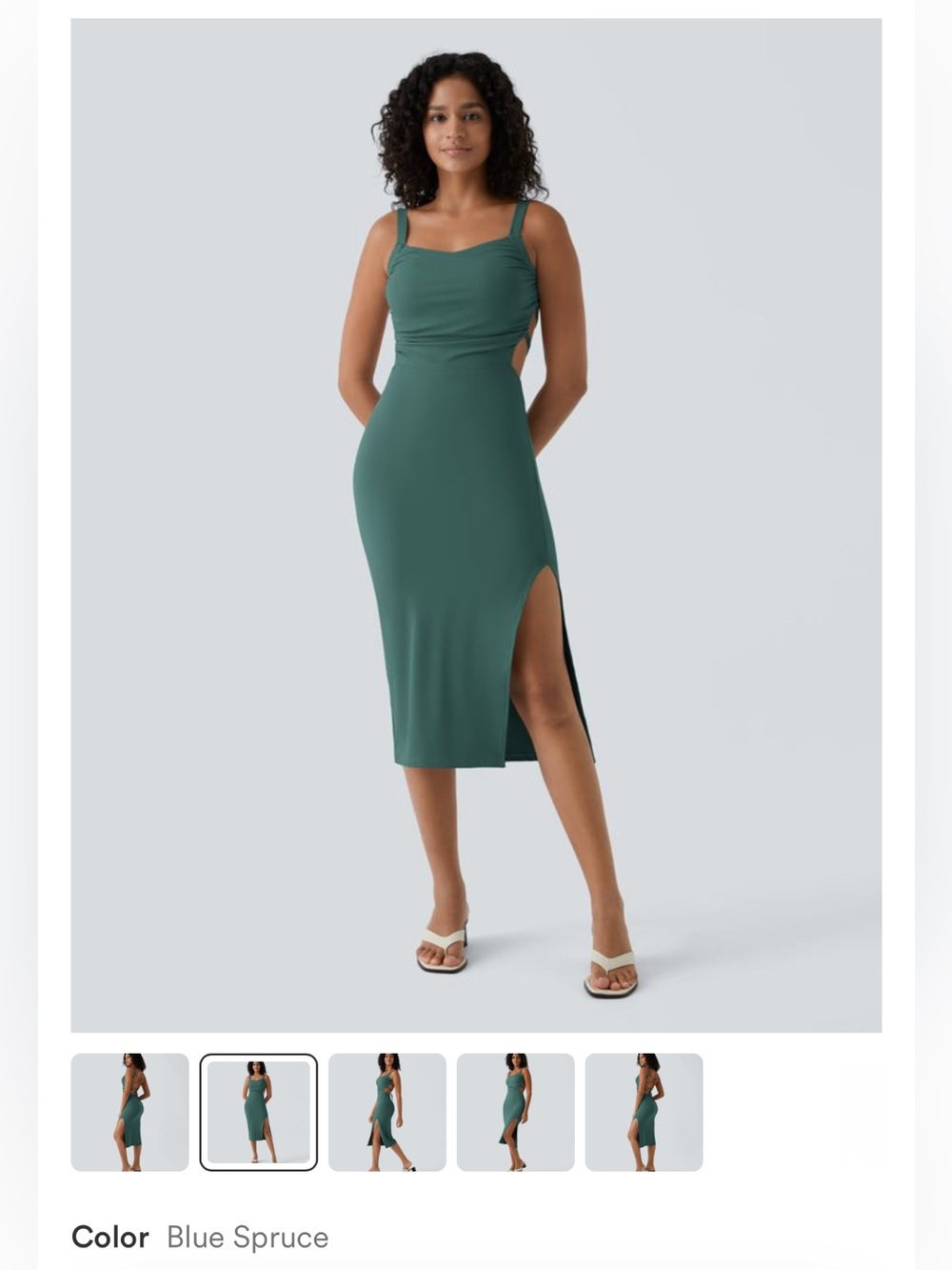 HALARA NWT MIDI Bodycon XS - Picture 4 of 6